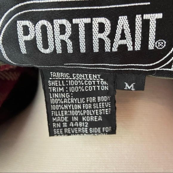 Portrait Fully Lined Winter Rain Coat. Olive Green With Flannel Interior. - Picture 4 of 7